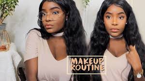 everyday makeup routine dark skin