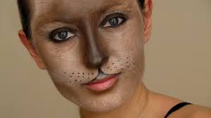cat mask halloween makeup tutorial
