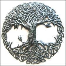 irish celtic metal art