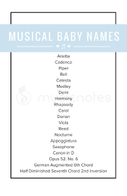 See more ideas about music playlist, playlist names ideas, good vibe songs. Musical Baby Names Arietta Cadencee Piper Bell Celesta Medley Demi Harmony Rhapsody Carol Dorian Viola Reed Nocturne Appoggiatura Saxophone Canon In D Opus 52 No 6 German Augmented 6th Chord Half Diminished