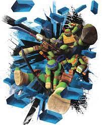 Tmnt Brick Poster Giant Wall Decal