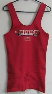 Titan Superior Nxg Squat Suit Size 32 Red Lightly Used