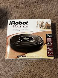 irobot roomba 550 black robotic