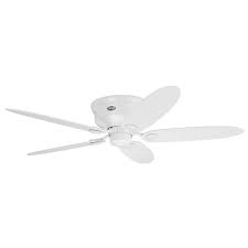 These fans are designed for installation where overhead room is limited, typically ceilings less than 9 feet high. Hunter Low Profile Iii Ceiling Fan White 52 Universal Fans