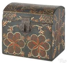 Proceed south on n prince st to king st; Pennsylvania Painted Poplar Compass Artist Box Antique Boxes Painted Boxes Box