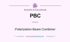 pbc polarization beam combiner by