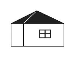 House Monochrome Flat Vector Object