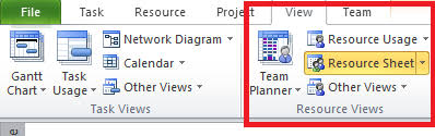 Microsoft Project Tutorial Microsoft Project Resource