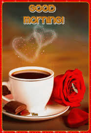 good morning coffee with love gif for