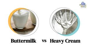 ermilk vs heavy cream a few