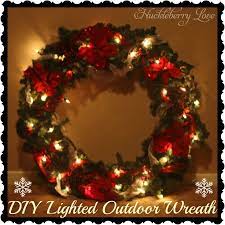Diy Lighted Outdoor Wreath Tutorial