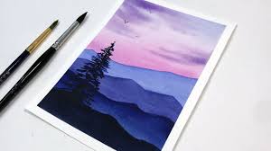 watercolor tutorial for beginners step