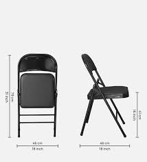 catania metal folding chair in