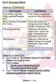 Definisi/arti kata 'majemuk' di kamus besar bahasa indonesia (kbbi) adalah a 1 terdiri atas beberapa bagian yang merupakan kesatuan: Page 5 Cadangan Jawapan Buku Aktiviti Tahun 3 Tema 1