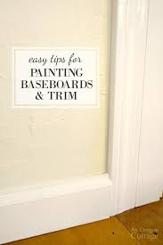 painting baseboards and trim