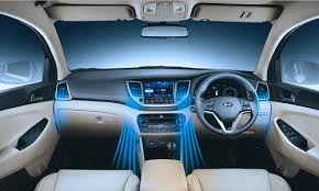 white blue hyundai tucson car at best