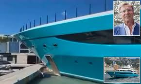 capri sun ty crashes into dock