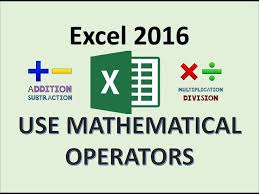 Excel 2016 Math Formulas How To