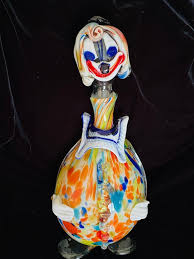 Vintage 1950s Murano Art Glass Clown