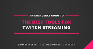 This wasn't the first time i've done custom bot work on twitch or discord. The Best Tools For Twitch Streaming By Mark Longhurst The Emergence Medium