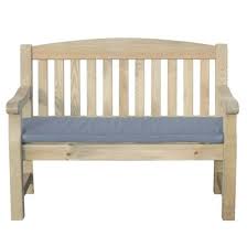 Zest Emily 2 Seater Bench And Cushion