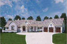 Luxury Country Craftsman Home Plan 3
