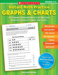 Instant Math Practice Graphs Charts Grades 2 3 50