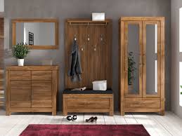 Modern Oak Hallway Furniture Set With