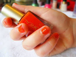 color riche nail color in 410 l orange