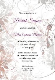 Floral Bridal Shower Bridal Shower Invitation Template