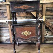 vine antique humidor cigar cabinet