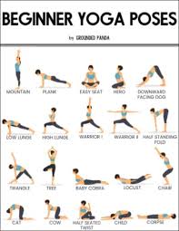 20 Yoga Poses For Complete Beginners Free Printable