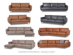 Kinetic Avery Leather 4 Seater Sofa