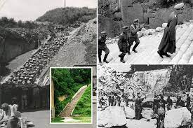 Stairway of death, mauthausen concentration camp, near linz, austria. These Harrowing Photos Show The Horror Of Mauthausen Concentration Camp Including The Infamous Stairs Of Death Where Over 122 000 People Died
