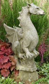 Halvard Dragon Statue