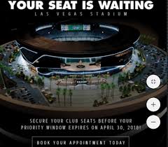 Raiders Offering Three Options To Pay Personal Seat Licenses