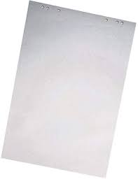 Staples 5966336 Flip Chart Block In Blank White Out Blank 68