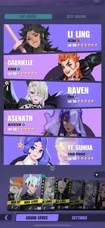 Who should I six star next? Raven, Ye Suhua, Long Mian, or Asenath?  (Everyone but Raven has maxed abilities) : r/Dislyte
