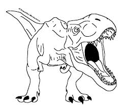 T rex dinosaur coloring pages. T Rex Coloring Pages Pdf Coloringfile Com