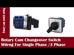 Connection and programming manual for controller. Rotary Cam Changeover Switch For Single Phase 3 Phase In Urdu Hindi Golectures Online Lectures