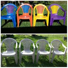 Paint Plastic Lawn Chairs Painting