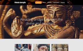 Hindu Temple Website Template