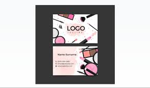 makeup artist business card templates