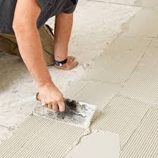 how to lay a stone tile floor this