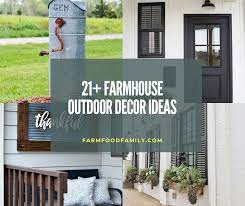 Farmhouse Outdoor Decor Ideas