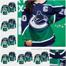 The canucks added a third jersey with a giant gradient—something graphic designers tend to frown upon these days. 2021 Bo Horvat Vancouver Canucks 2021 Reverse Retro Jersey Elias Pettersson Adam Gaudette Nate Schmidt Braden Holtby Jack Rathbone Brock Boeser From Moviejerseymall 40 53 Dhgate Com