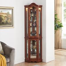 Gorgeous Corner Curio Cabinet