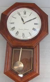 Dual Chime Pendulum Wall Clock Qxh110b
