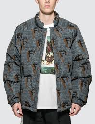Valentino X Undercover Down Jacket With Vvv Print