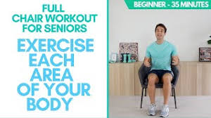 full chair workout for seniors seated